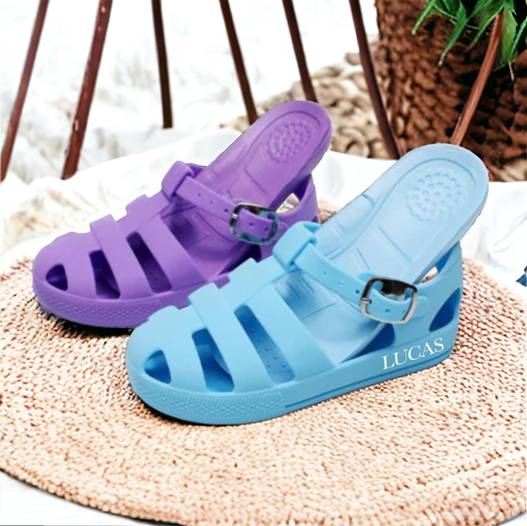 PERSONALISED JELLY SANDALS