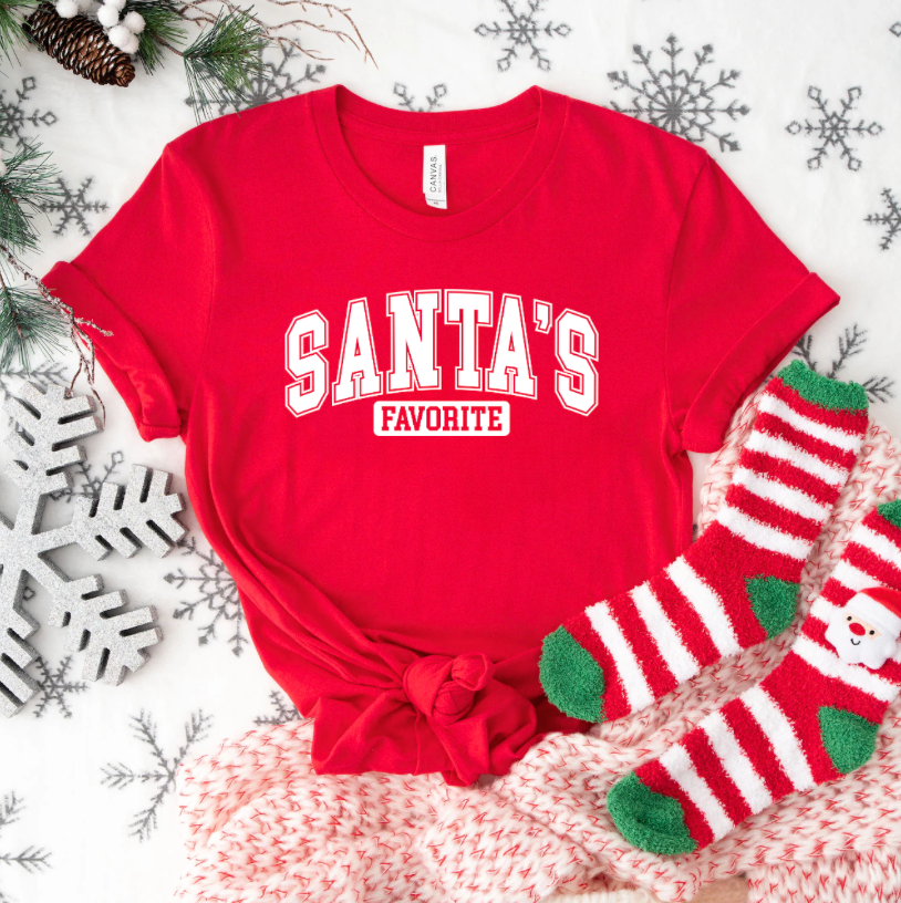 SANTA'S FAVOURITE T-SHIRT