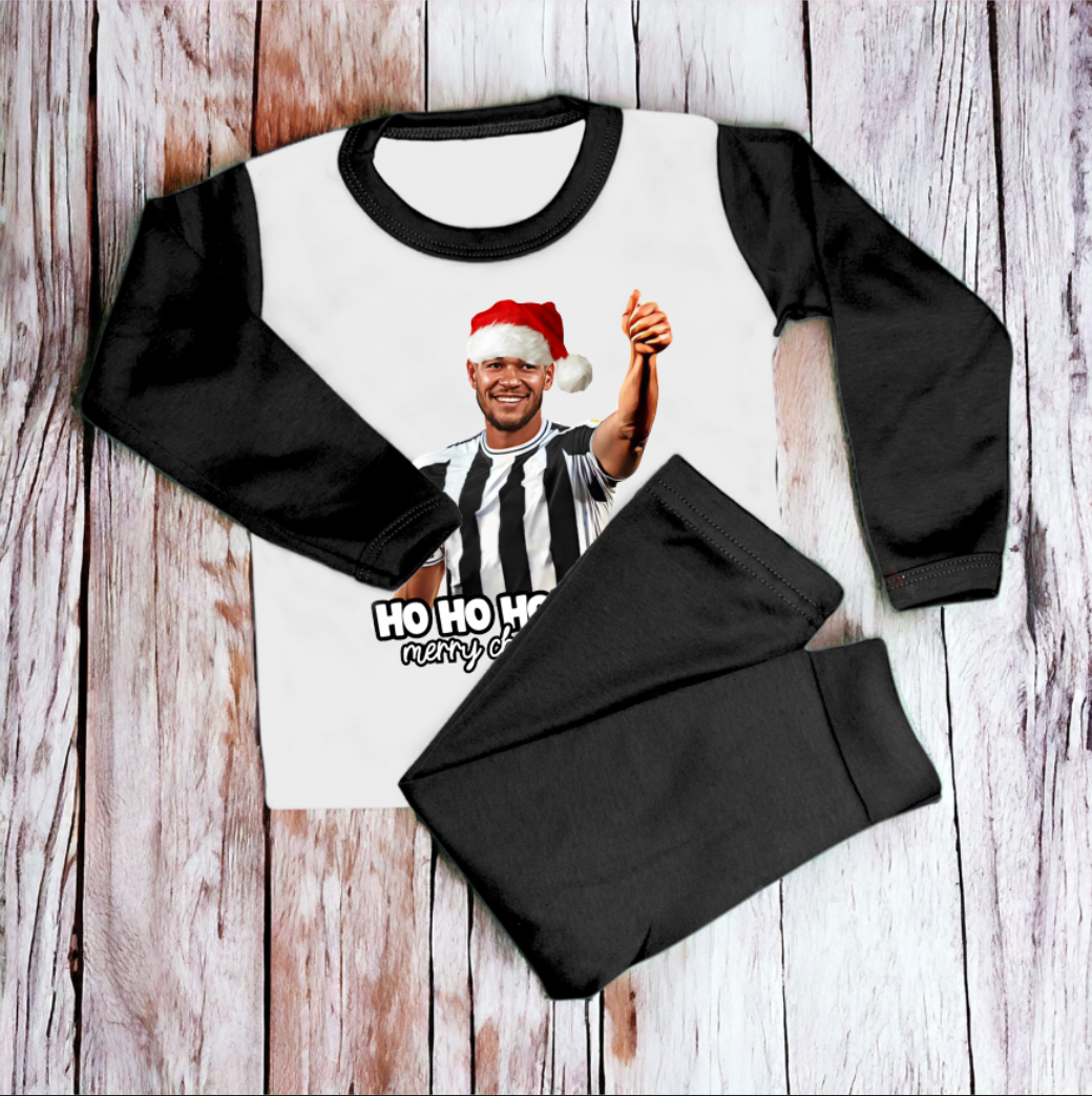 XMAS FOOTBALL PYJAMAS