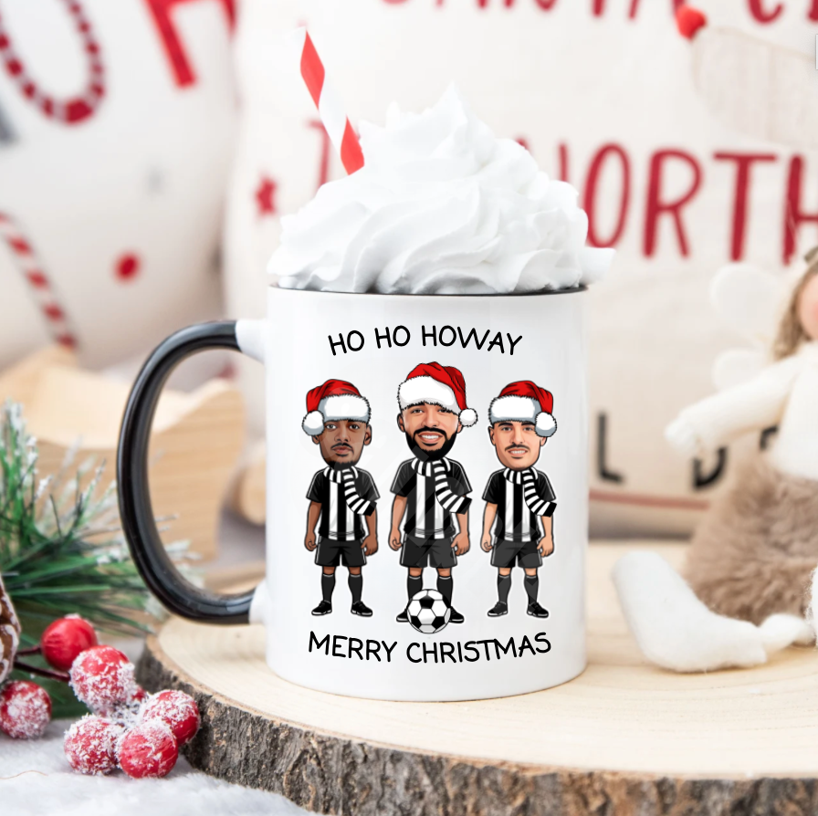 XMAS FOOTBALL MUG