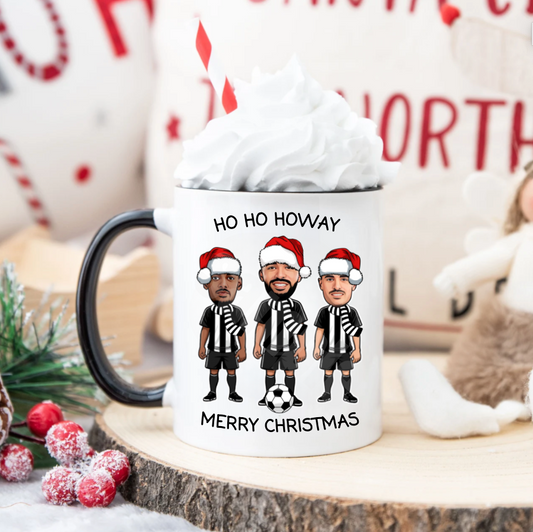 XMAS FOOTBALL MUG