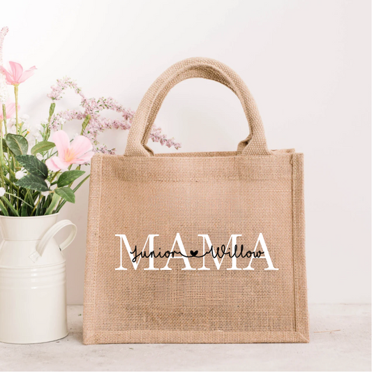 MINI MAMA JUTE BAG
