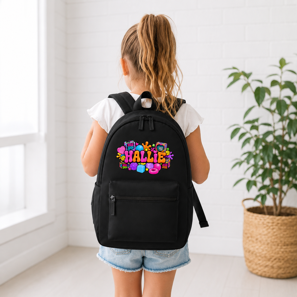 BLACK NEE DOH BACKPACK
