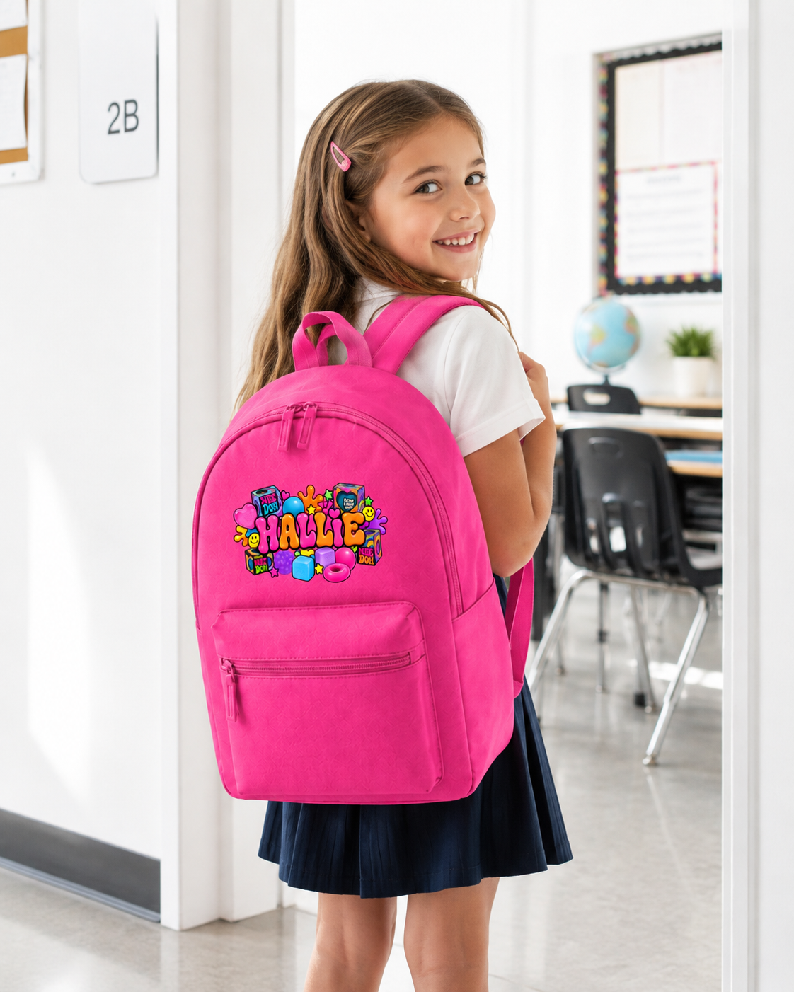PINK NEE DOH BACKPACK