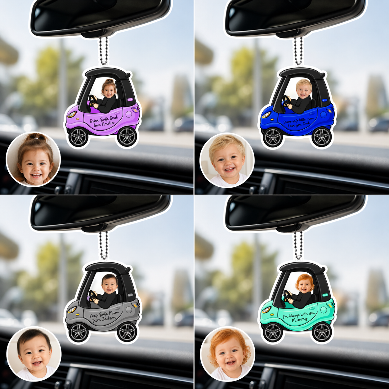 DRIVE SAFE CAR DECORATION
