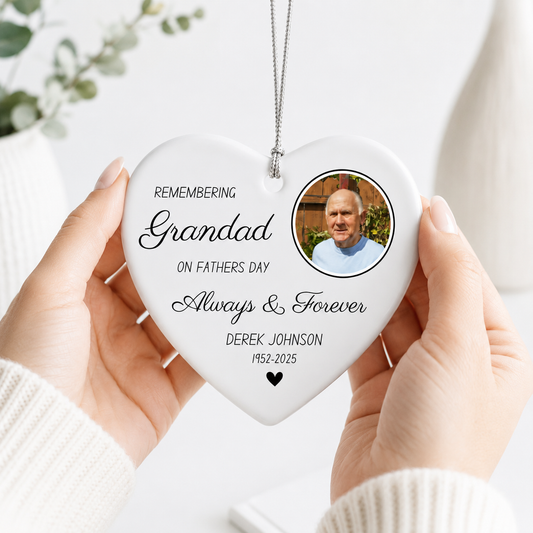 FATHERS DAY MEMORIAL HEART