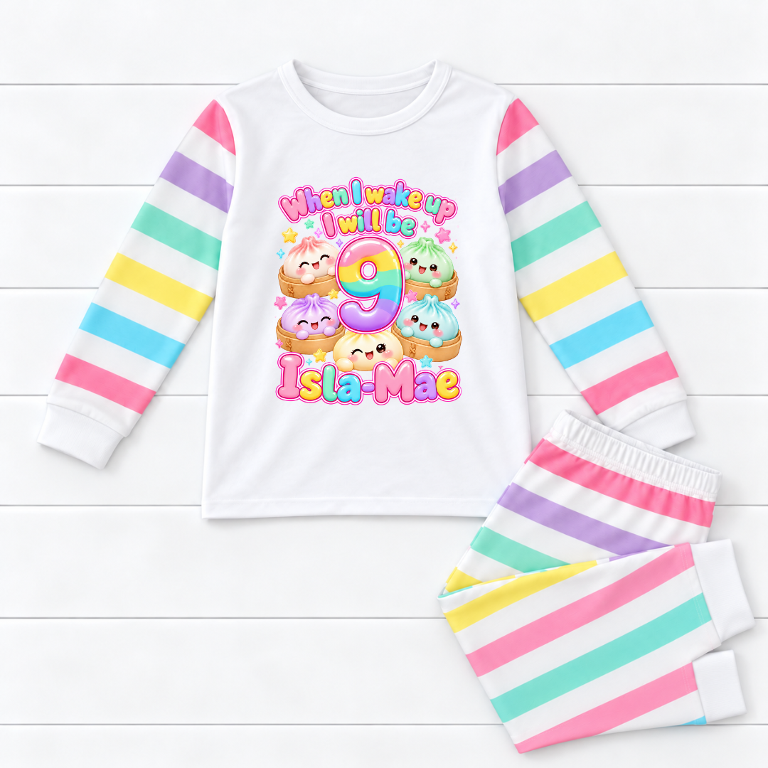 PASTEL DUMPLING PYJAMAS