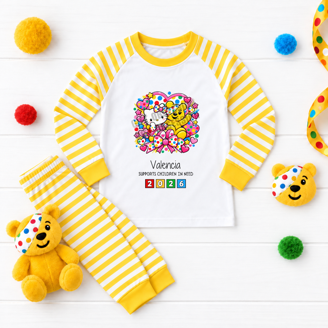 HELLO KITTY CHILDREN IN NEED PYJAMAS
