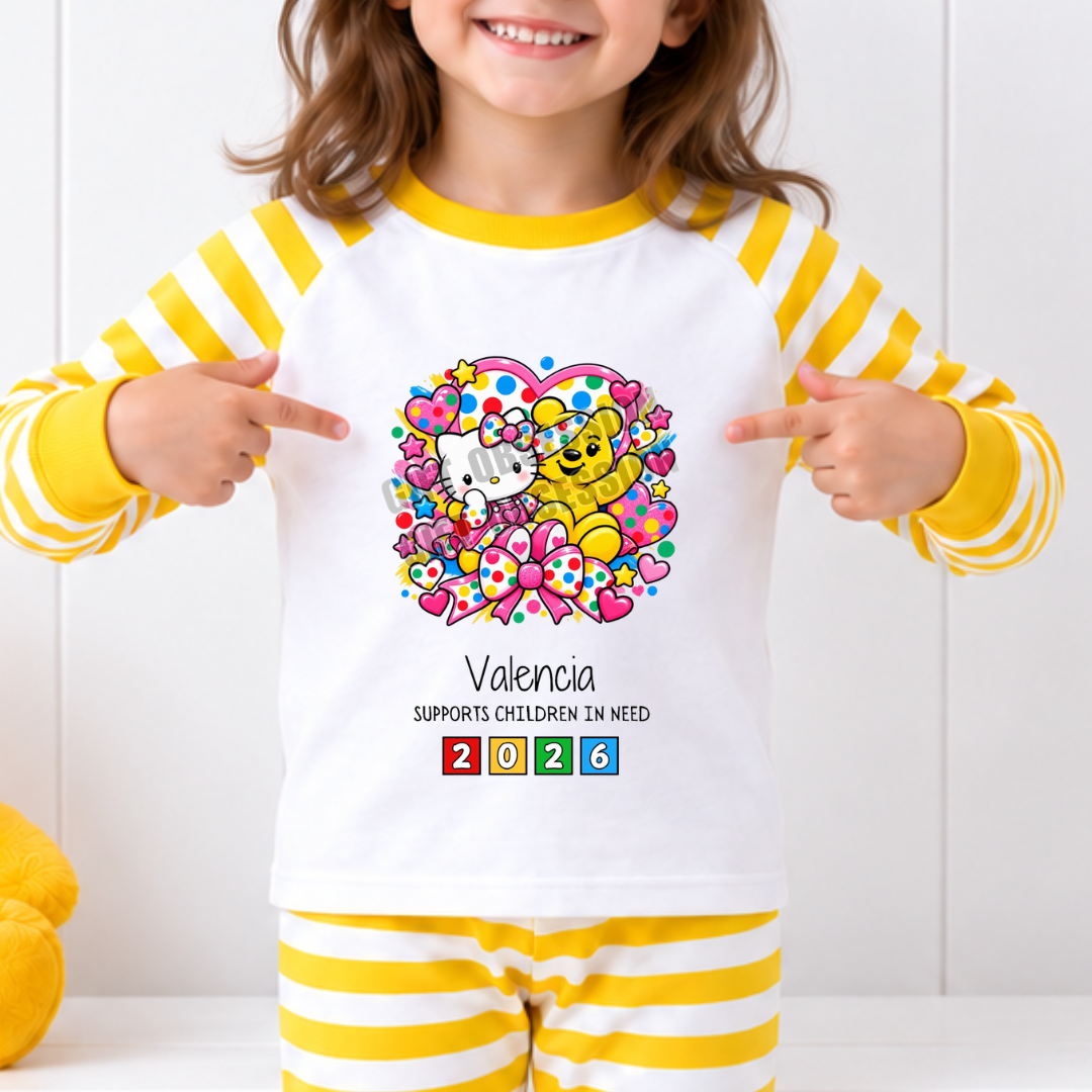 HELLO KITTY CHILDREN IN NEED PYJAMAS