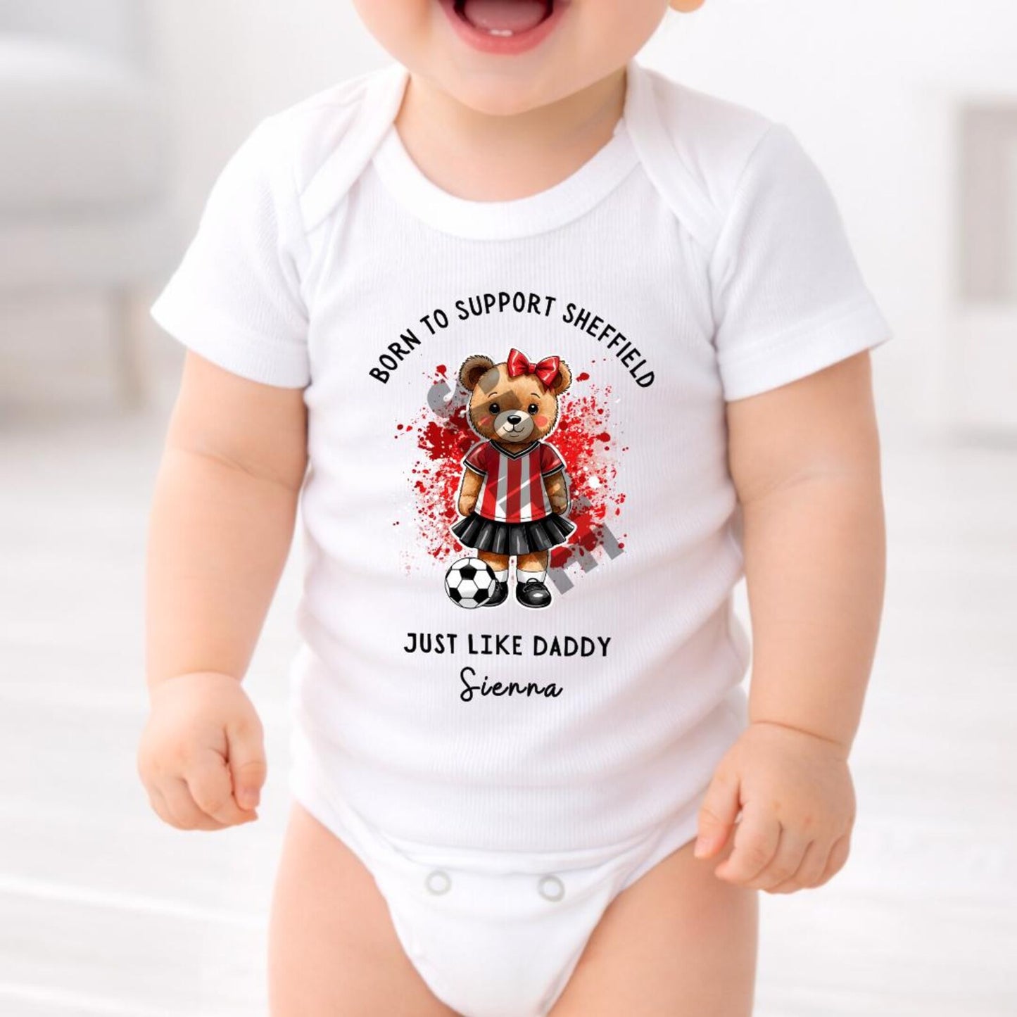 BORN TO SUPPORT SHEFFIELD BABY SET