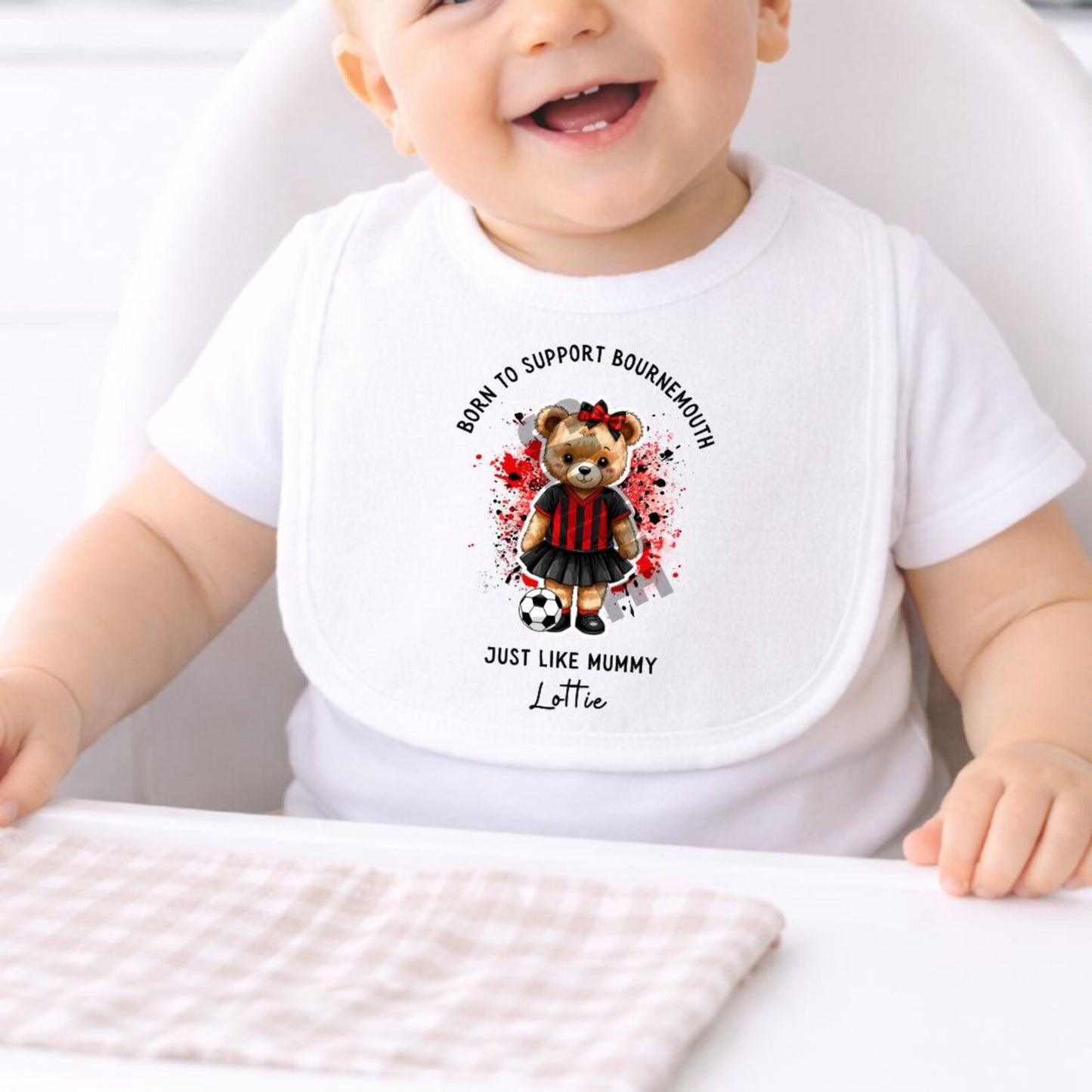 BORN TO SUPPORT BOURNEMOUTH BABY SET