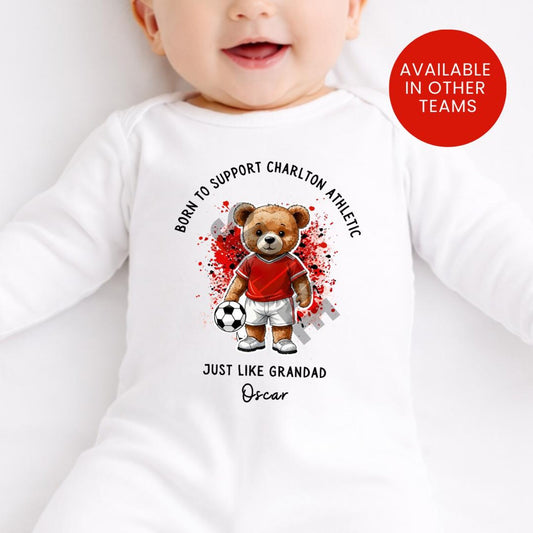 BORN TO SUPPORT CHARLTON ATHLETIC SET