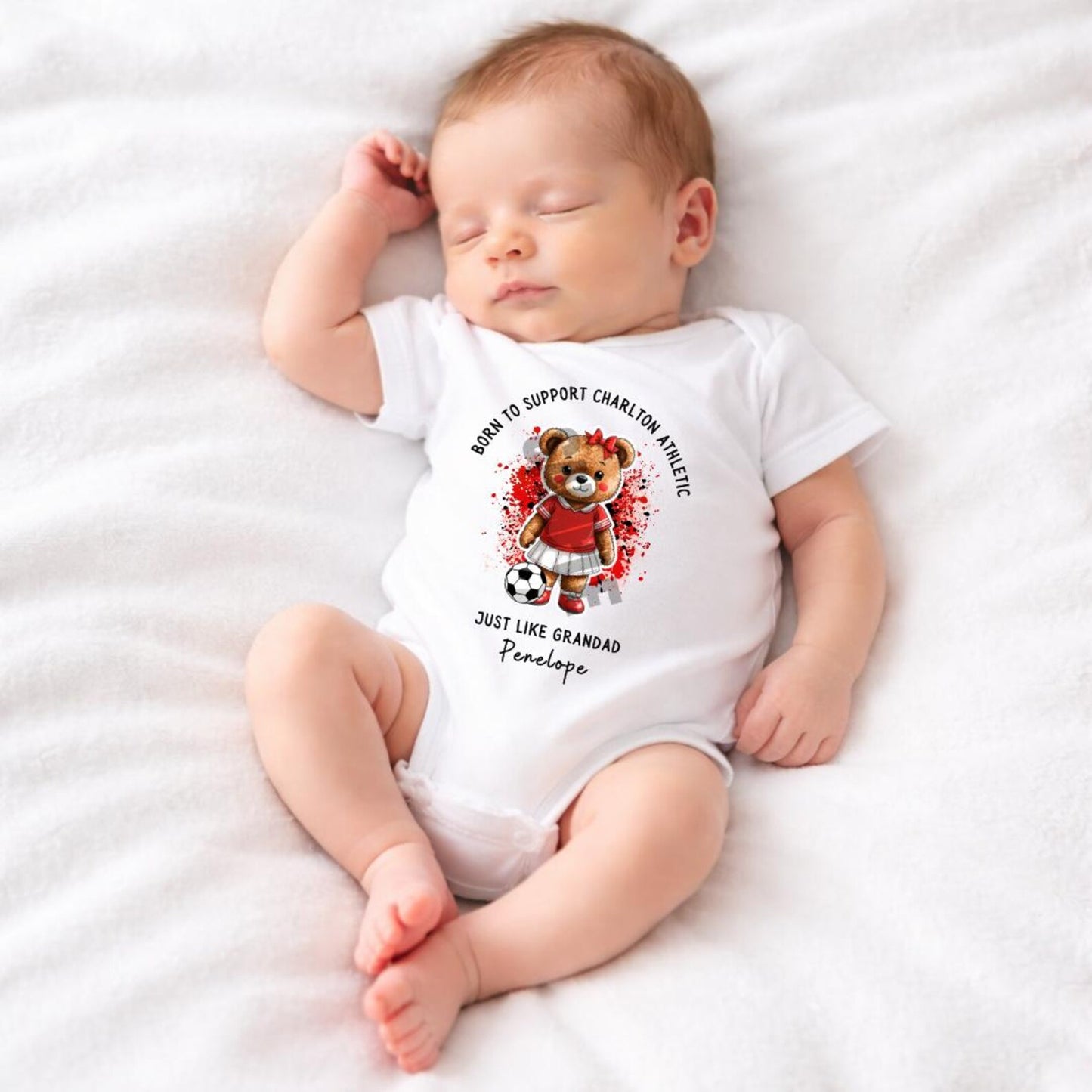 BORN TO SUPPORT CHARLTON ATHLETIC SET