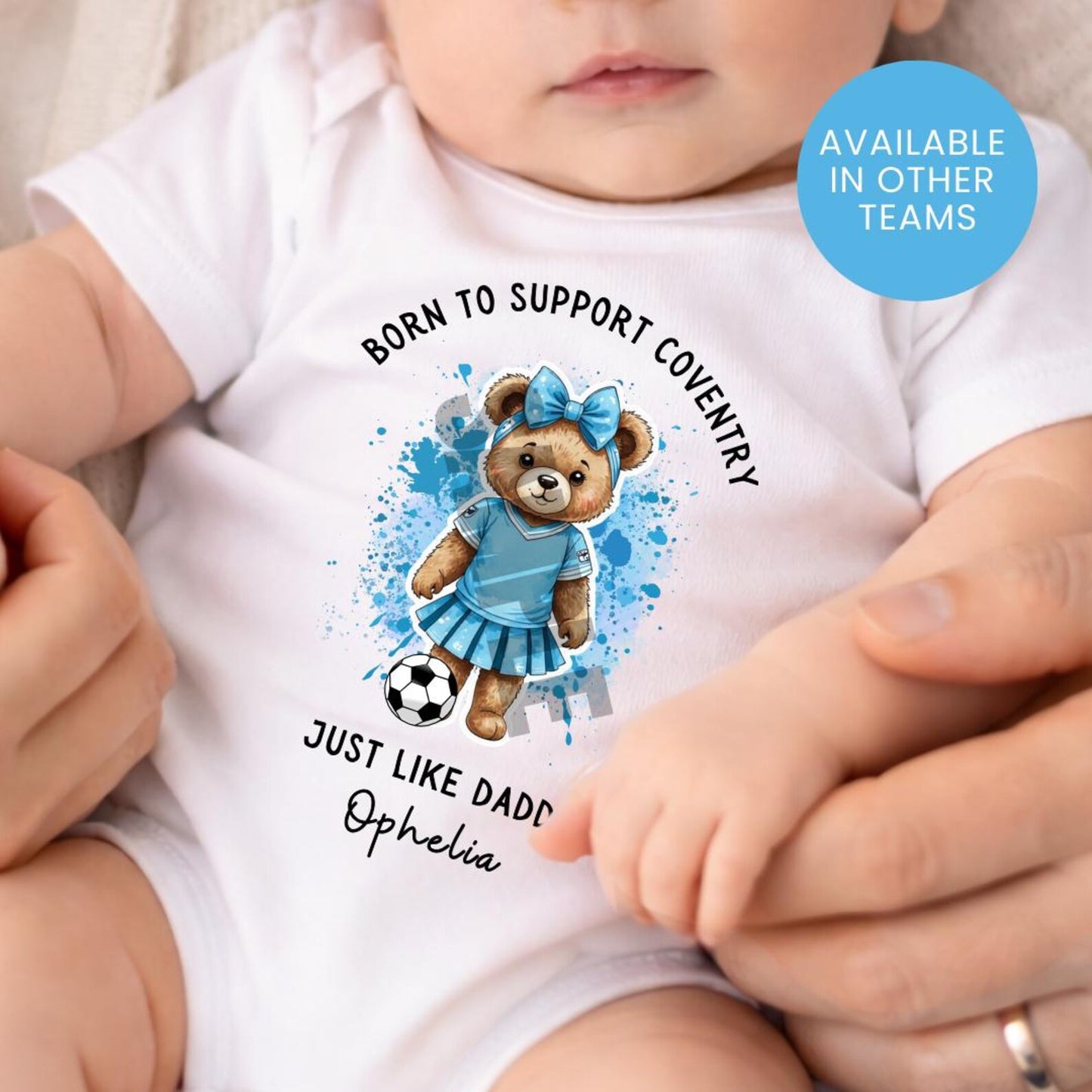 BORN TO SUPPORT COVENTRY BABY SET