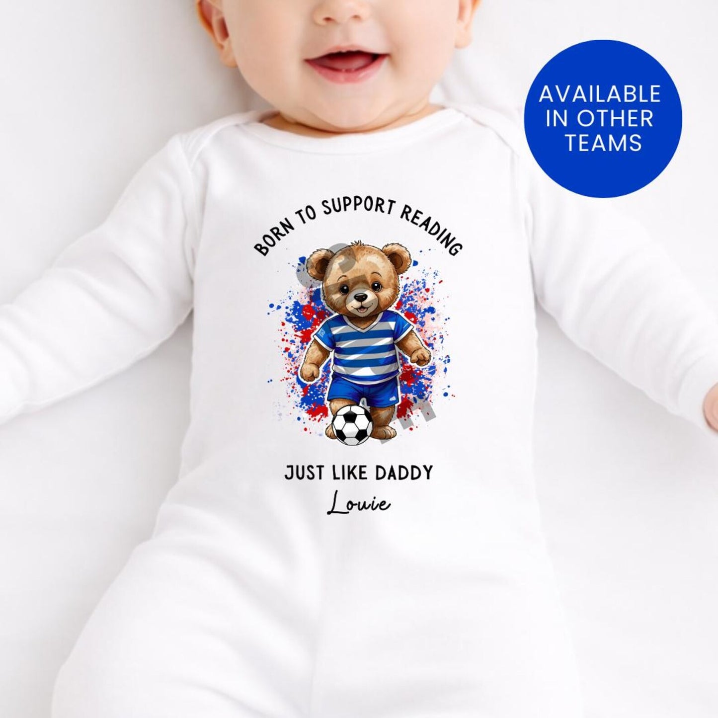 BORN TO SUPPORT READING BABY SET