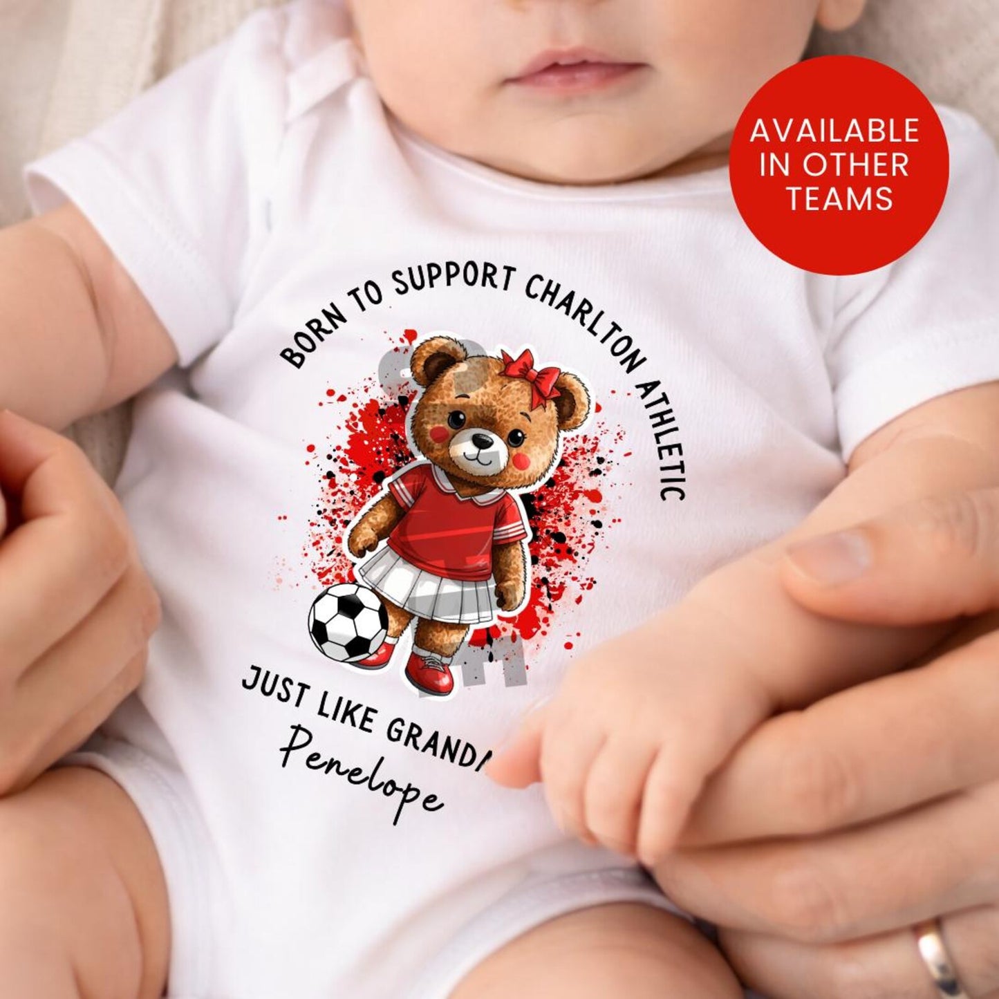 BORN TO SUPPORT CHARLTON ATHLETIC SET