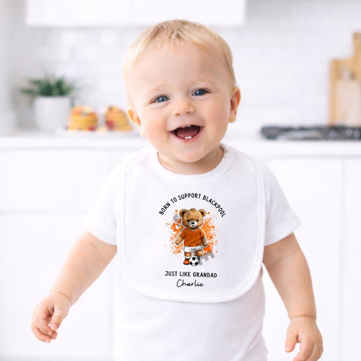 BORN TO SUPPORT BLACKPOOL BABY SET