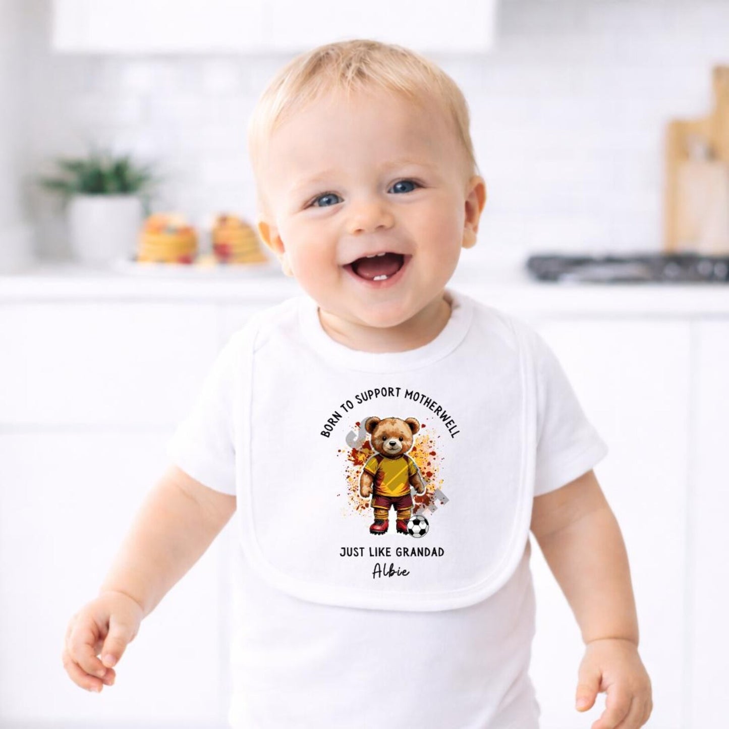 BORN TO SUPPORT MOTHERWELL BABY SET