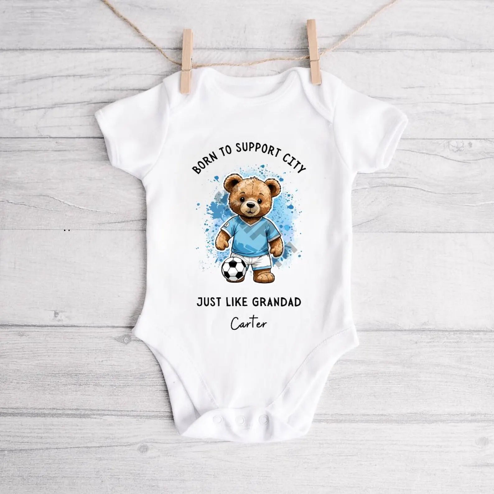 BORN TO SUPPORT CITY BABY VEST
