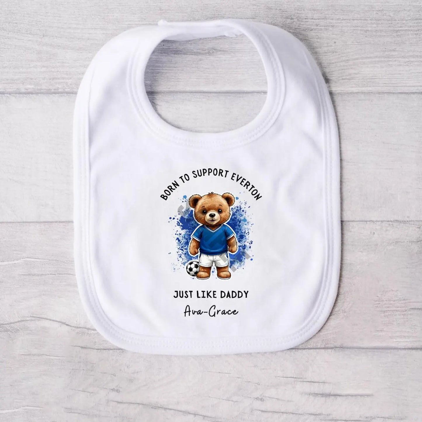BORN TO SUPPORT EVERTON BABY SET