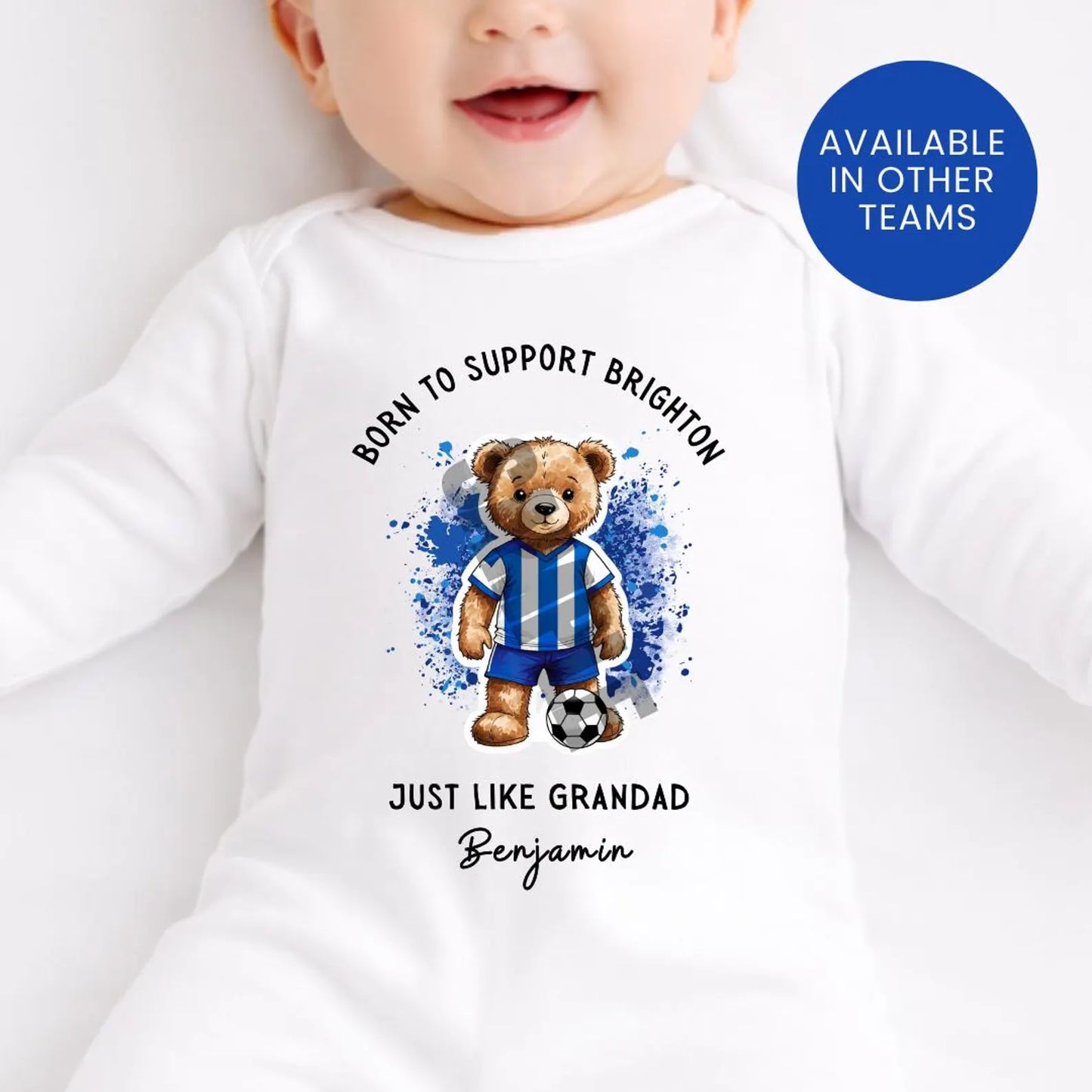 BORN TO SUPPORT BRIGHTON BABY SET