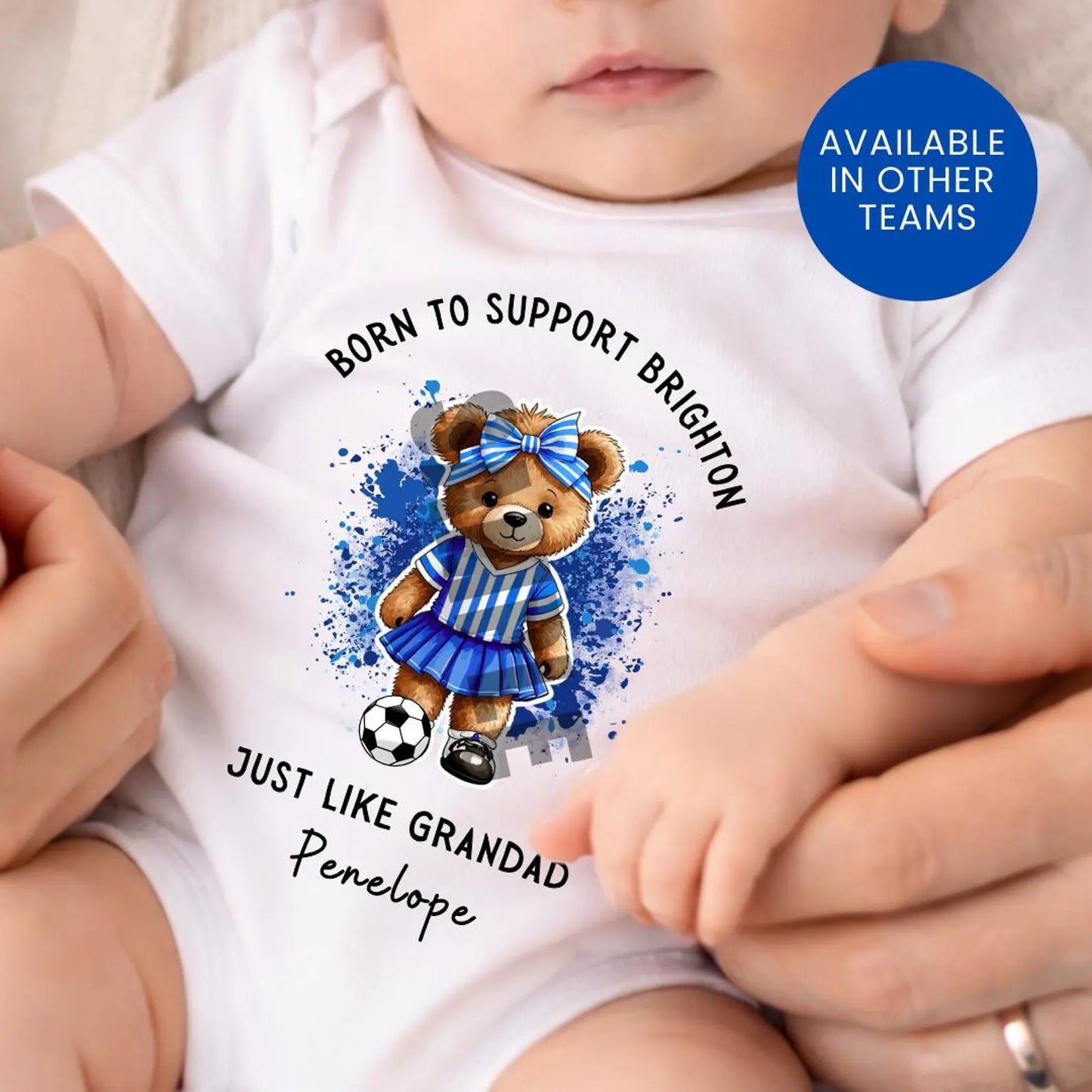 BORN TO SUPPORT BRIGHTON BABY SET
