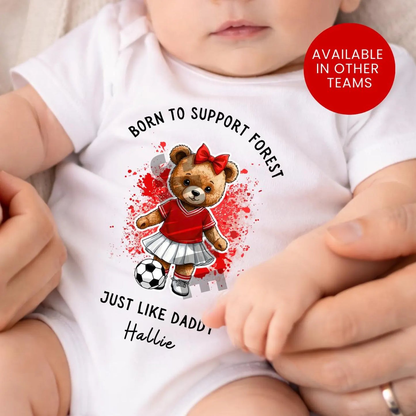 BORN TO SUPPORT FOREST BABY SET