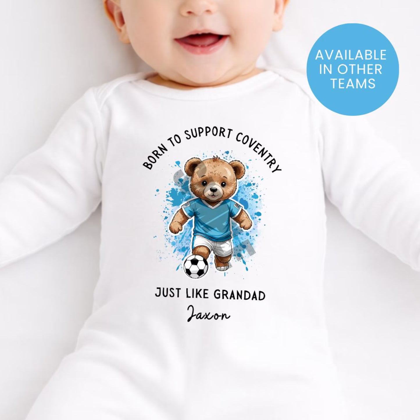 BORN TO SUPPORT COVENTRY BABY SET