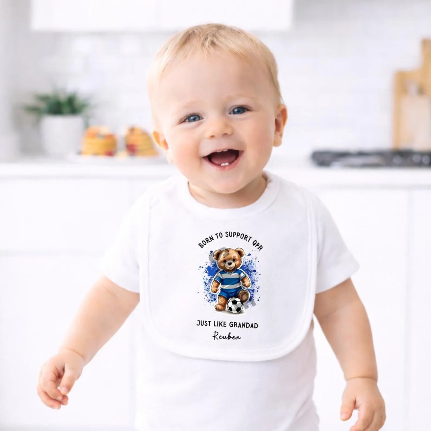 BORN TO SUPPORT QPR BABY SET
