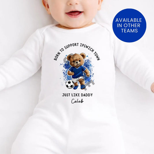 BORN TO SUPPORT IPSWICH BABY SET