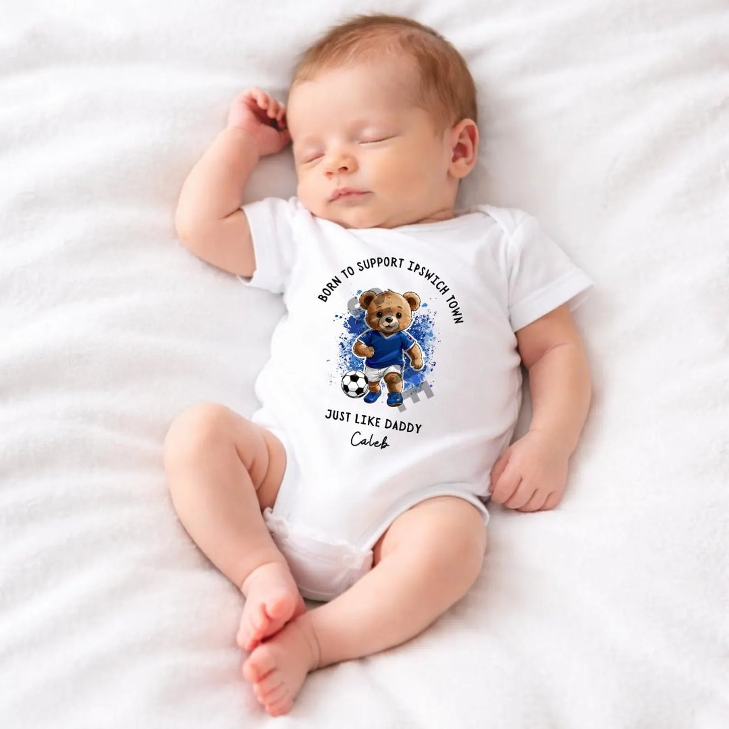 BORN TO SUPPORT IPSWICH BABY SET
