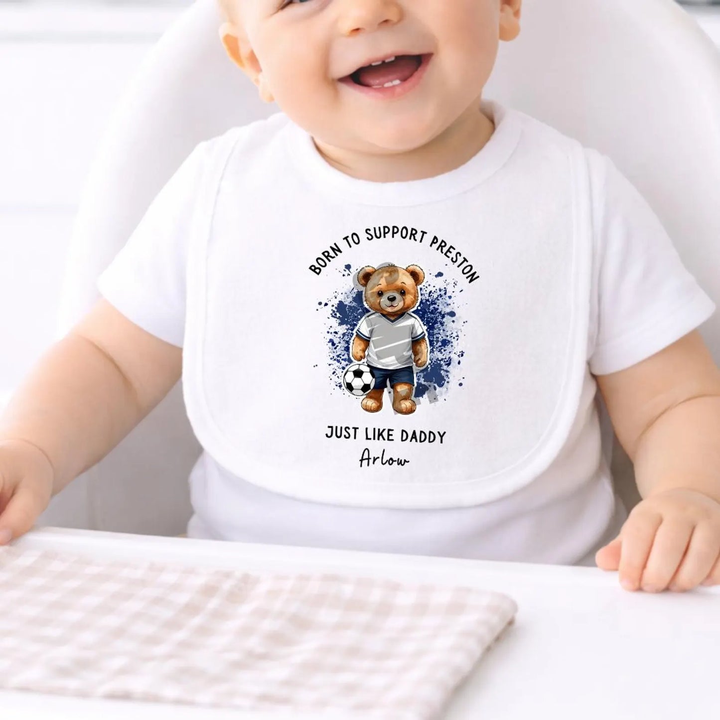 BORN TO SUPPORT PRESTON BABY SET