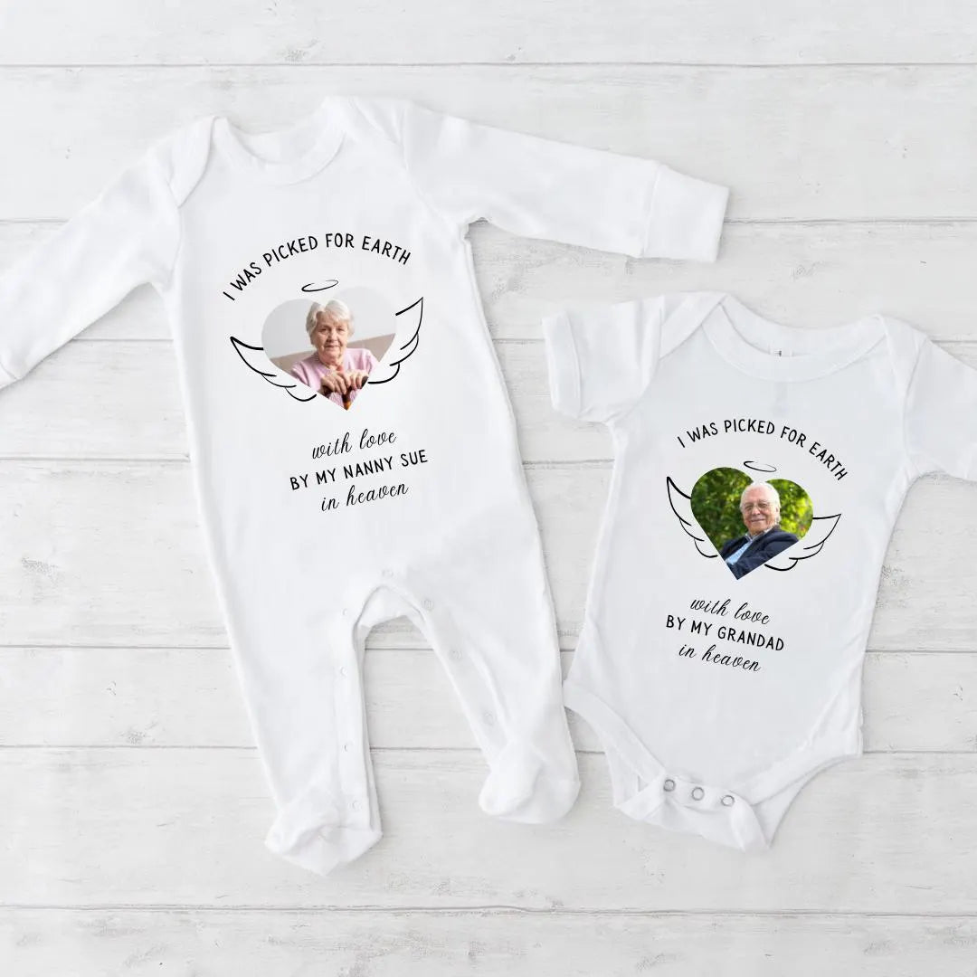 PICKED FOR EARTH BABY VEST