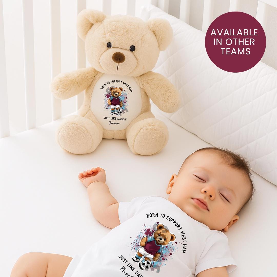 BABY WEST HAM FOOTBALL SET