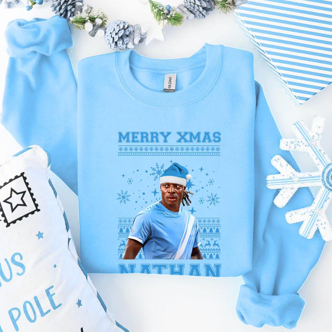 MAN CITY CHRISTMAS SWEATSHIRT