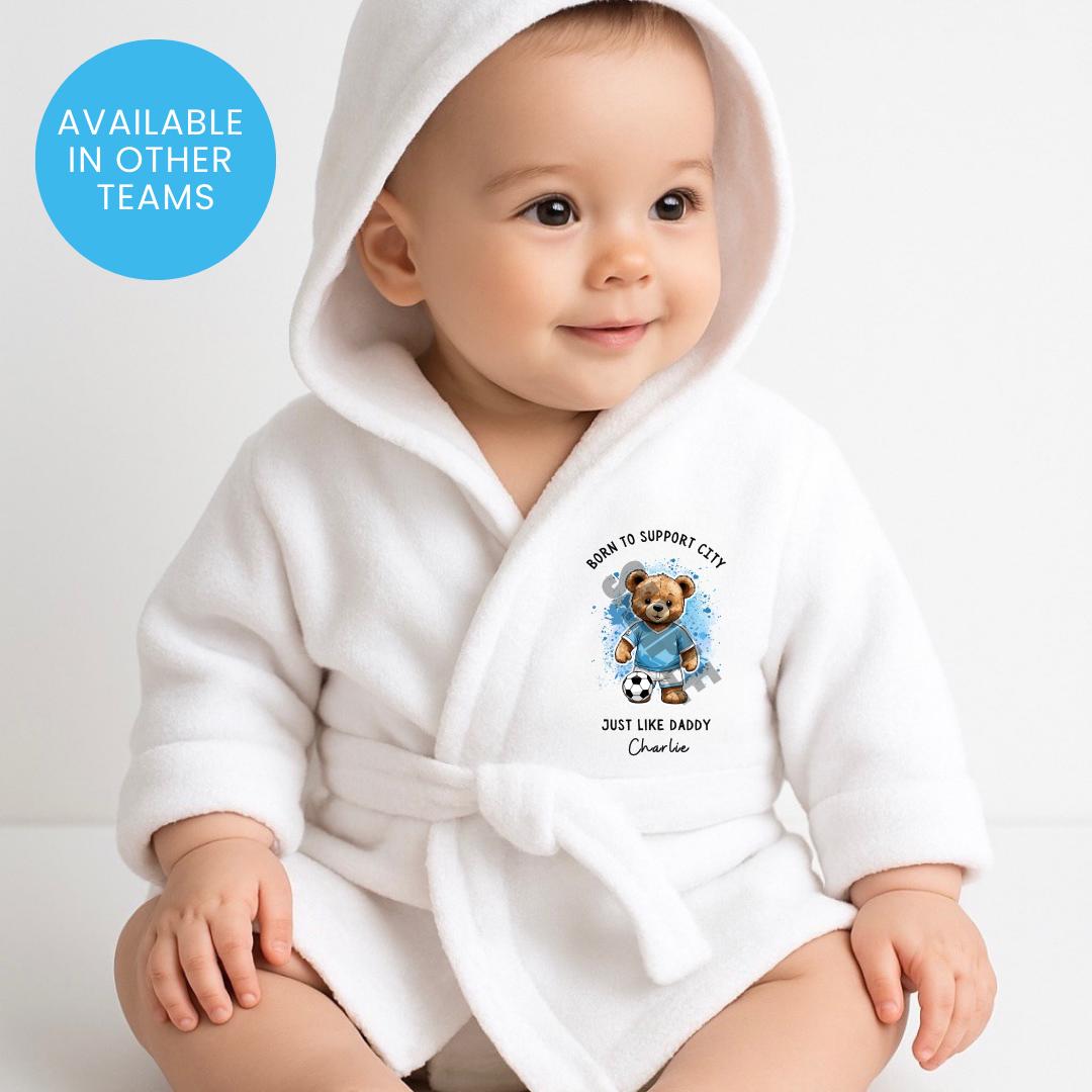 MAN CITY HOODED ROBE