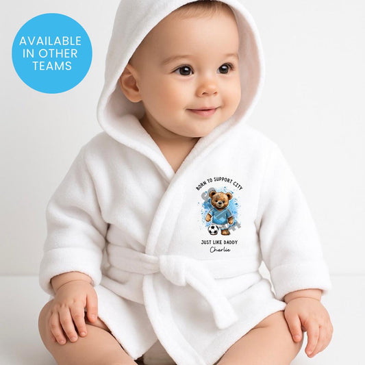 MAN CITY HOODED ROBE