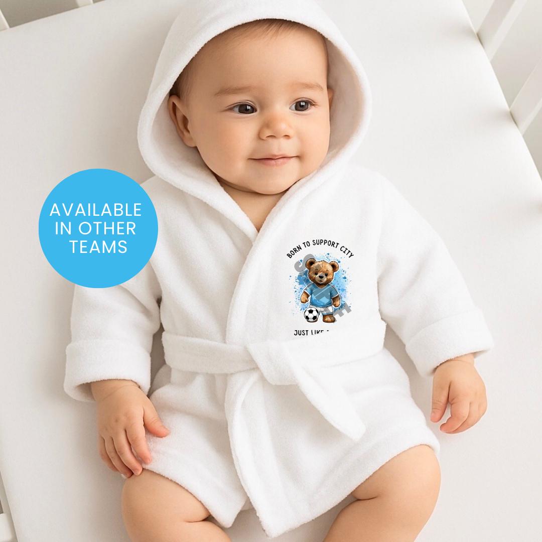 MAN CITY HOODED ROBE