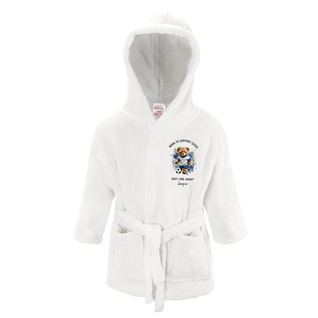 LEEDS UNITED HOODED ROBE