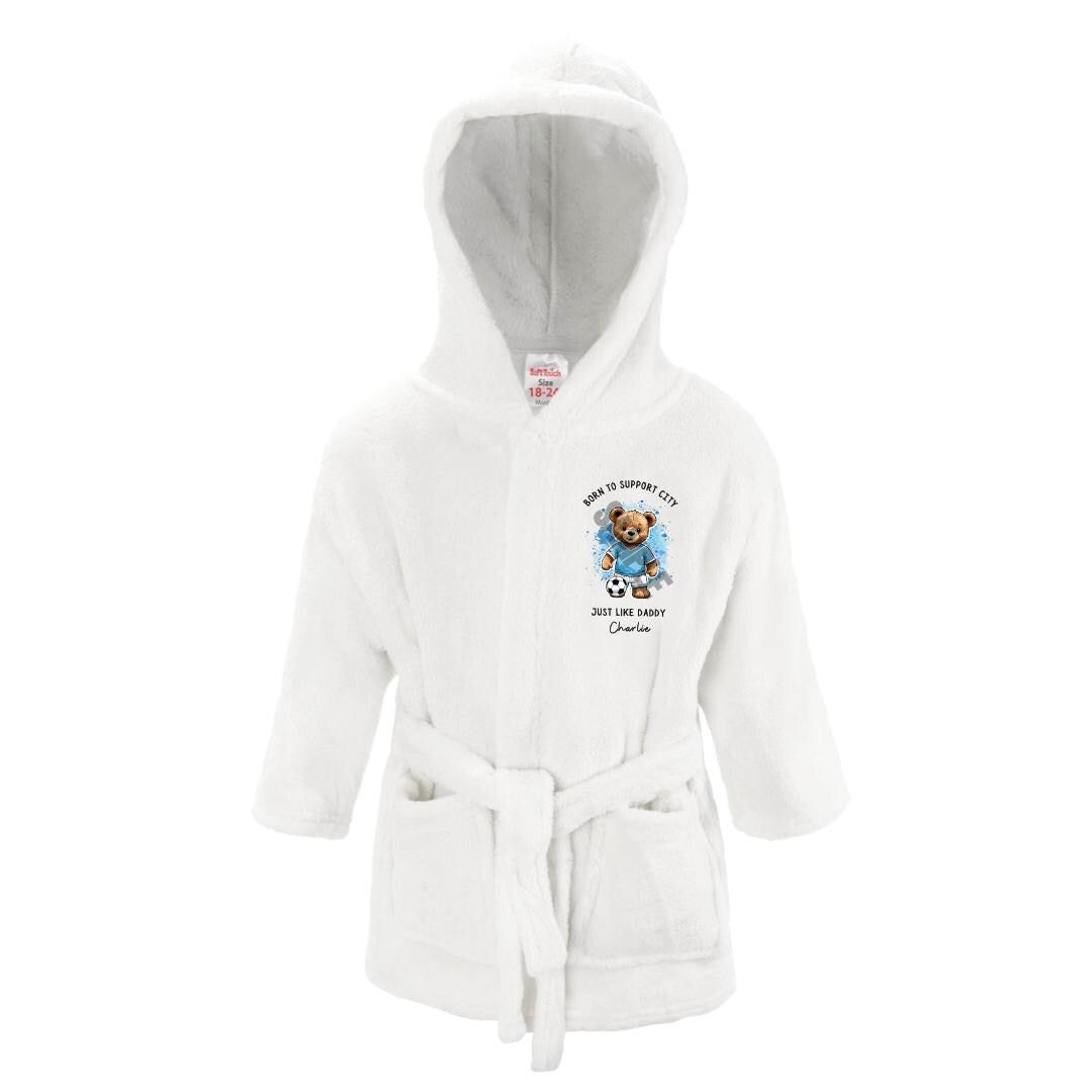 MAN CITY HOODED ROBE