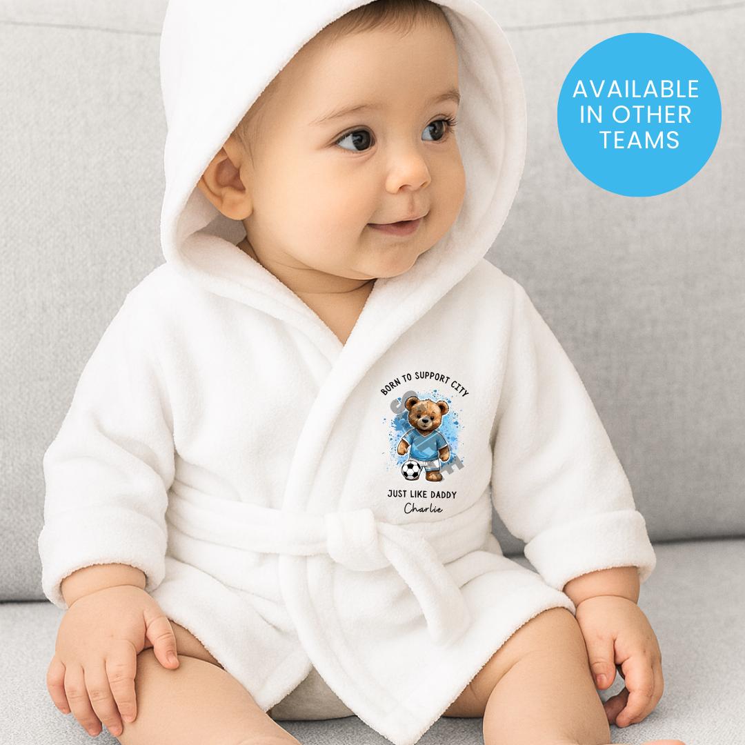 MAN CITY HOODED ROBE