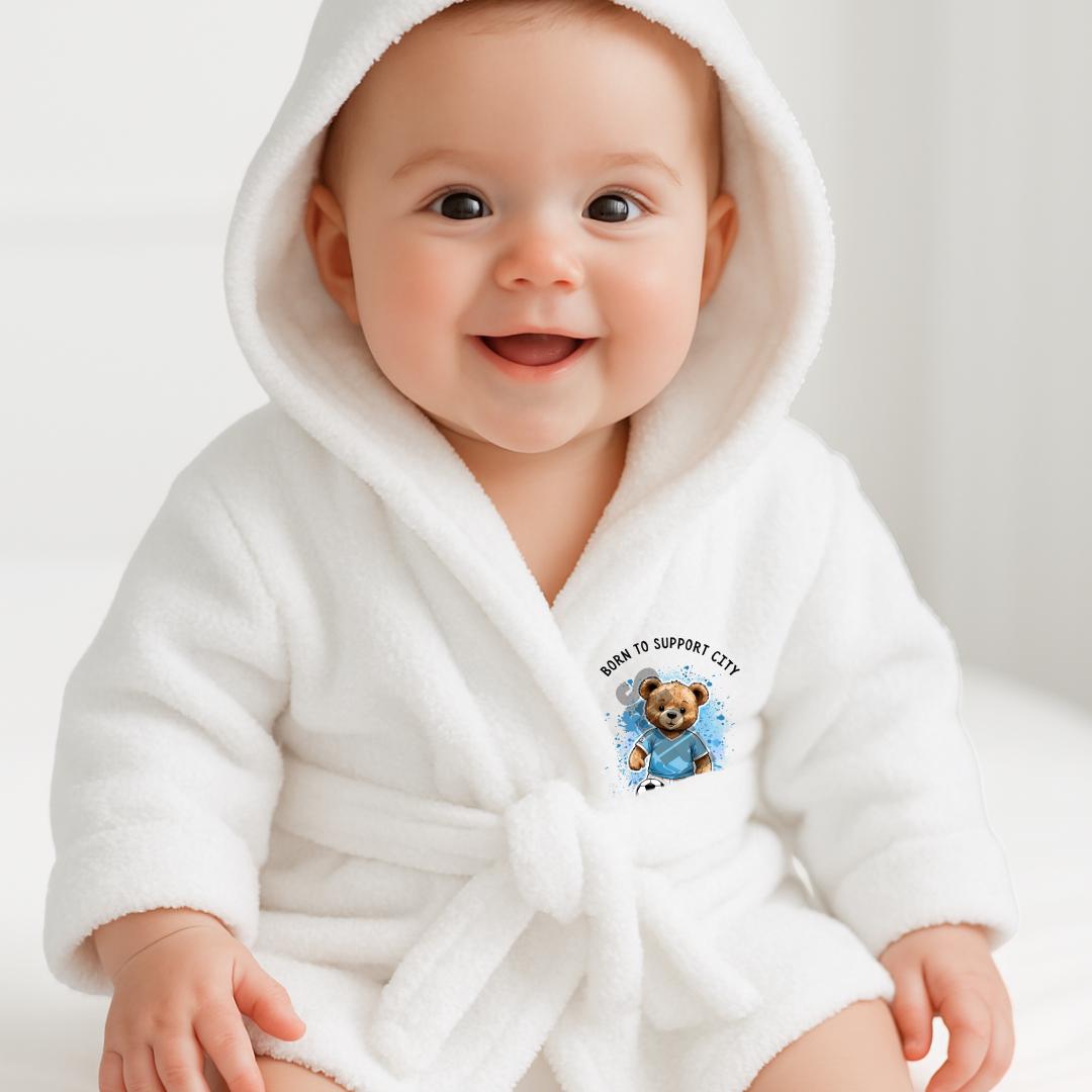 MAN CITY HOODED ROBE