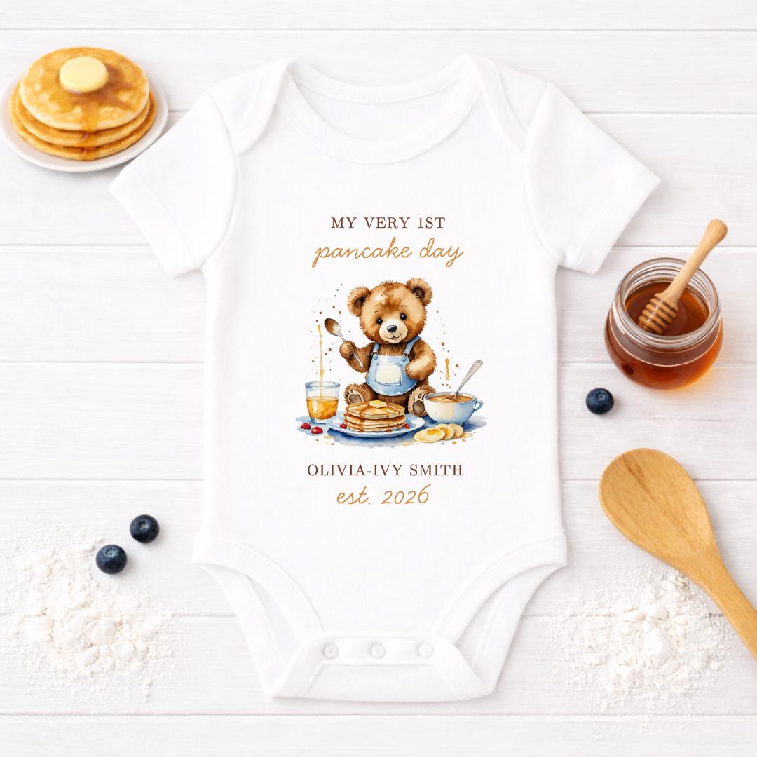 MY 1ST PANCAKE DAY VEST