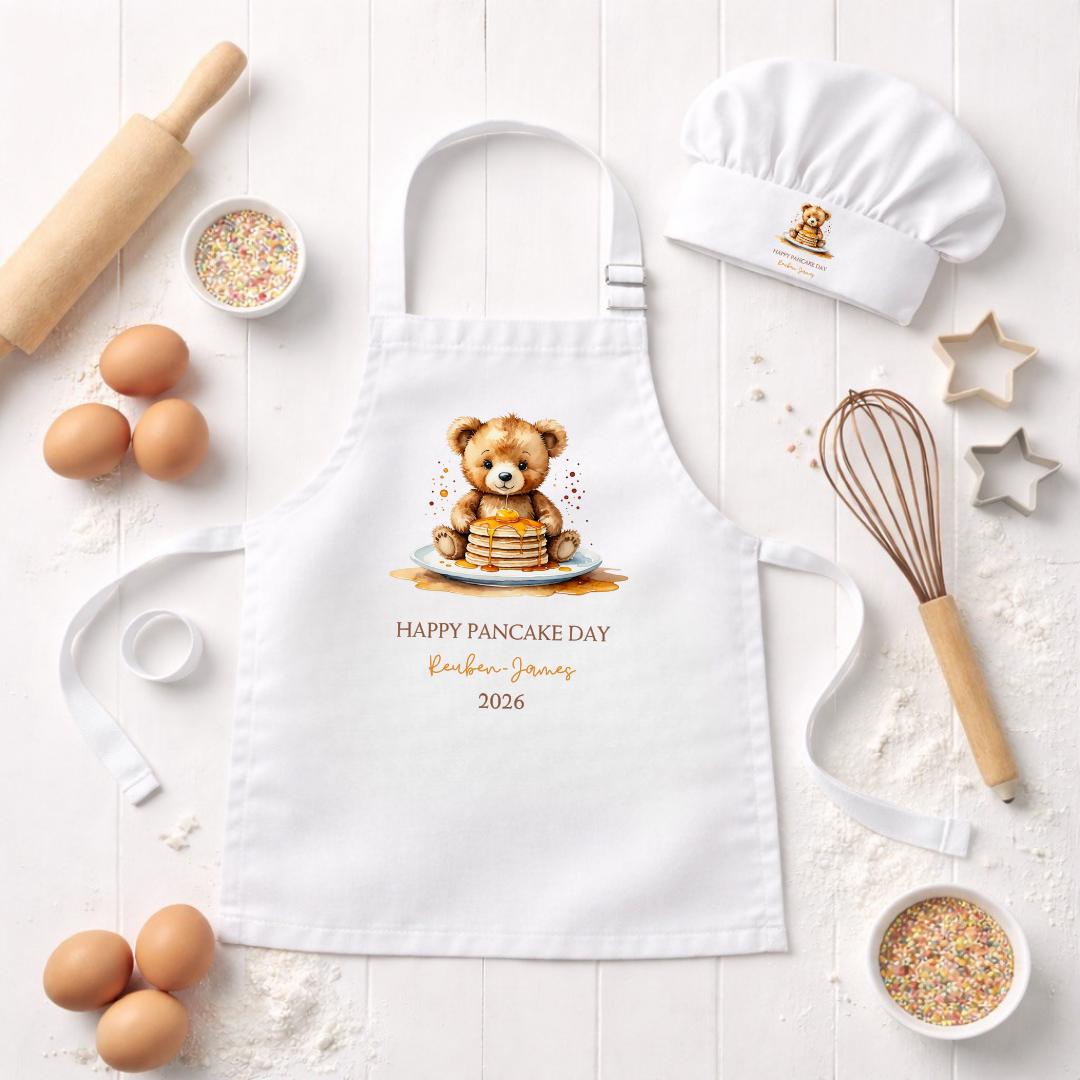 PANCAKE DAY APRON & HAT