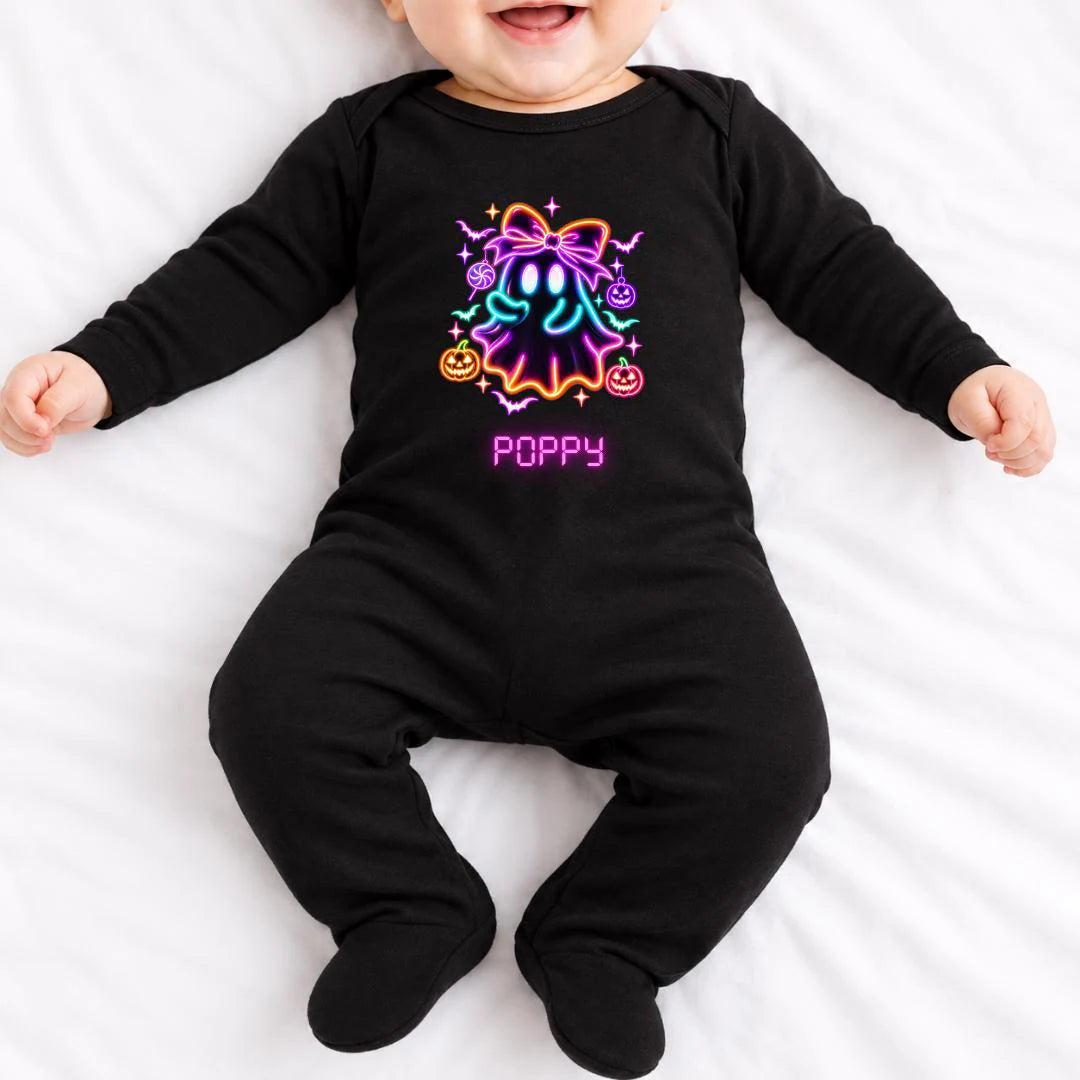 NEON HALLOWEEN BABY SET