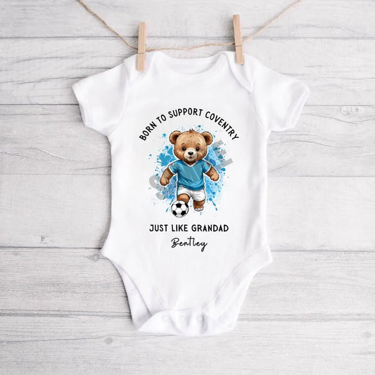 BORN TO SUPPORT COVENTRY BABY VEST