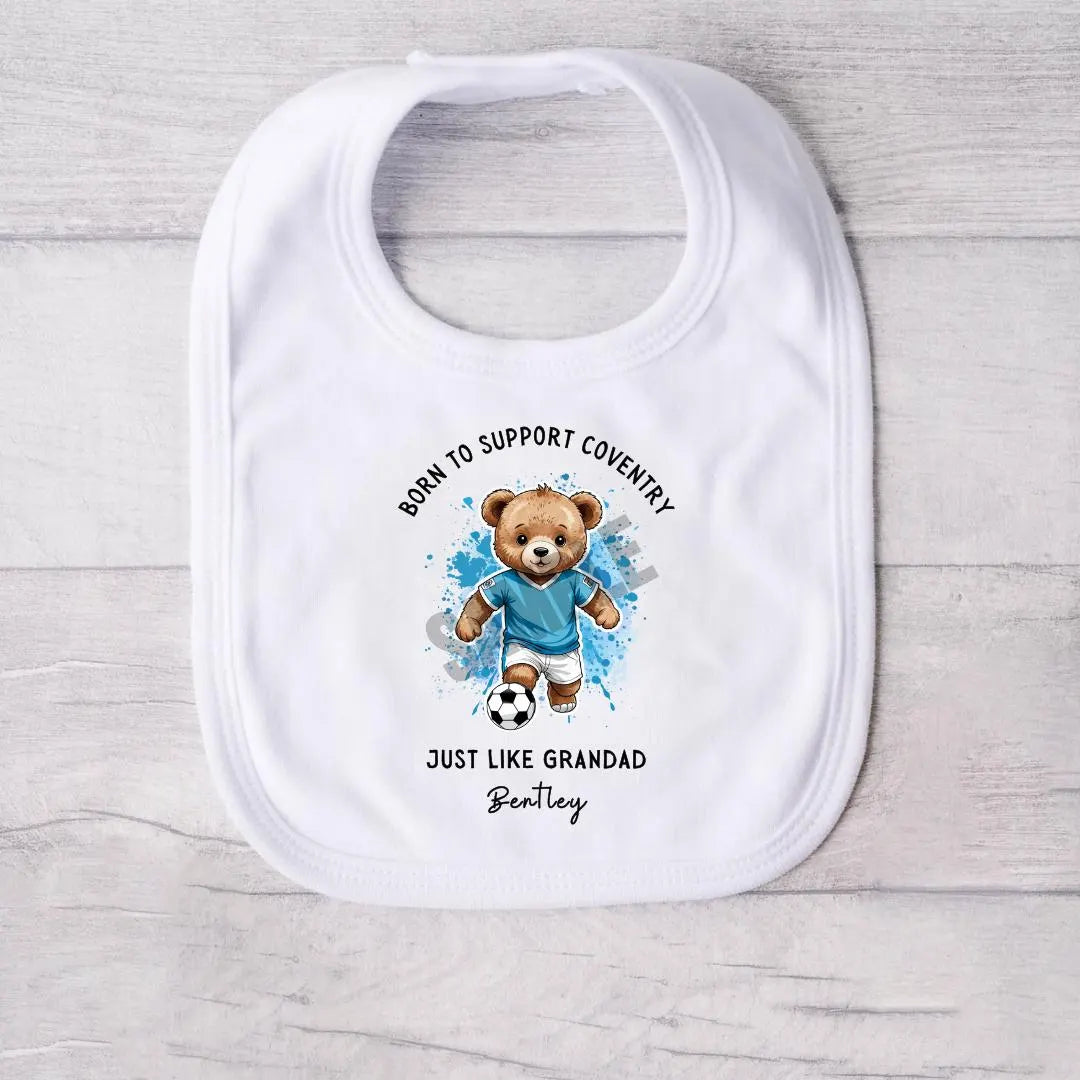 BORN TO SUPPORT COVENTRY BABY VEST