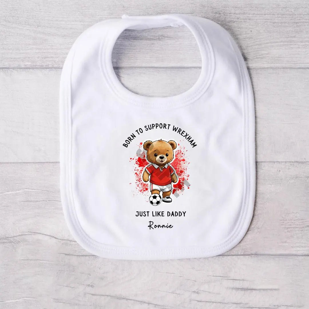 BORN TO SUPPORT WREXHAM BABY VEST
