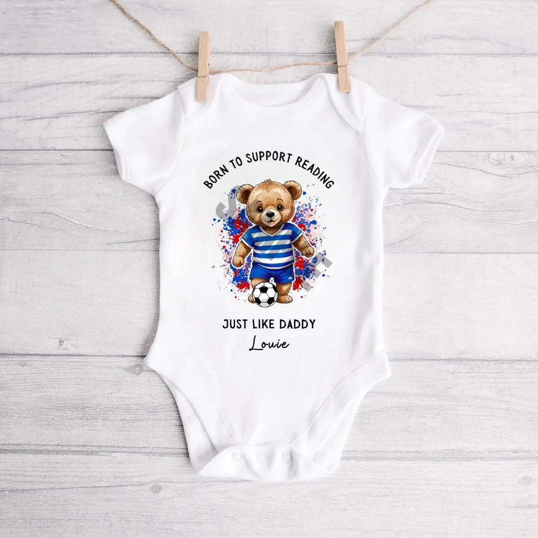 BORN TO SUPPORT READING BABY VEST