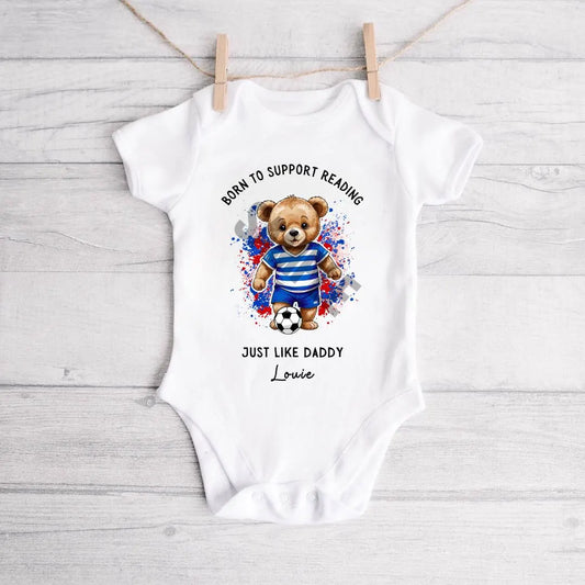 BORN TO SUPPORT READING BABY VEST